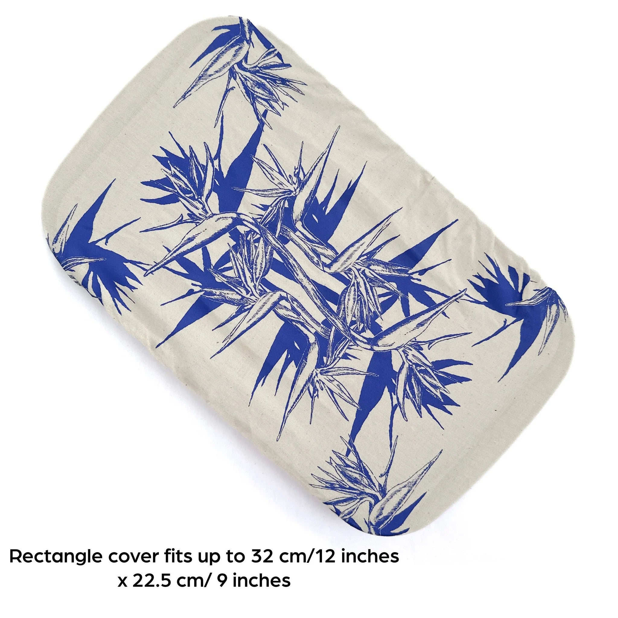 Halo "African Flower" Cotton Dish Covers (assorted sizes, round and square)