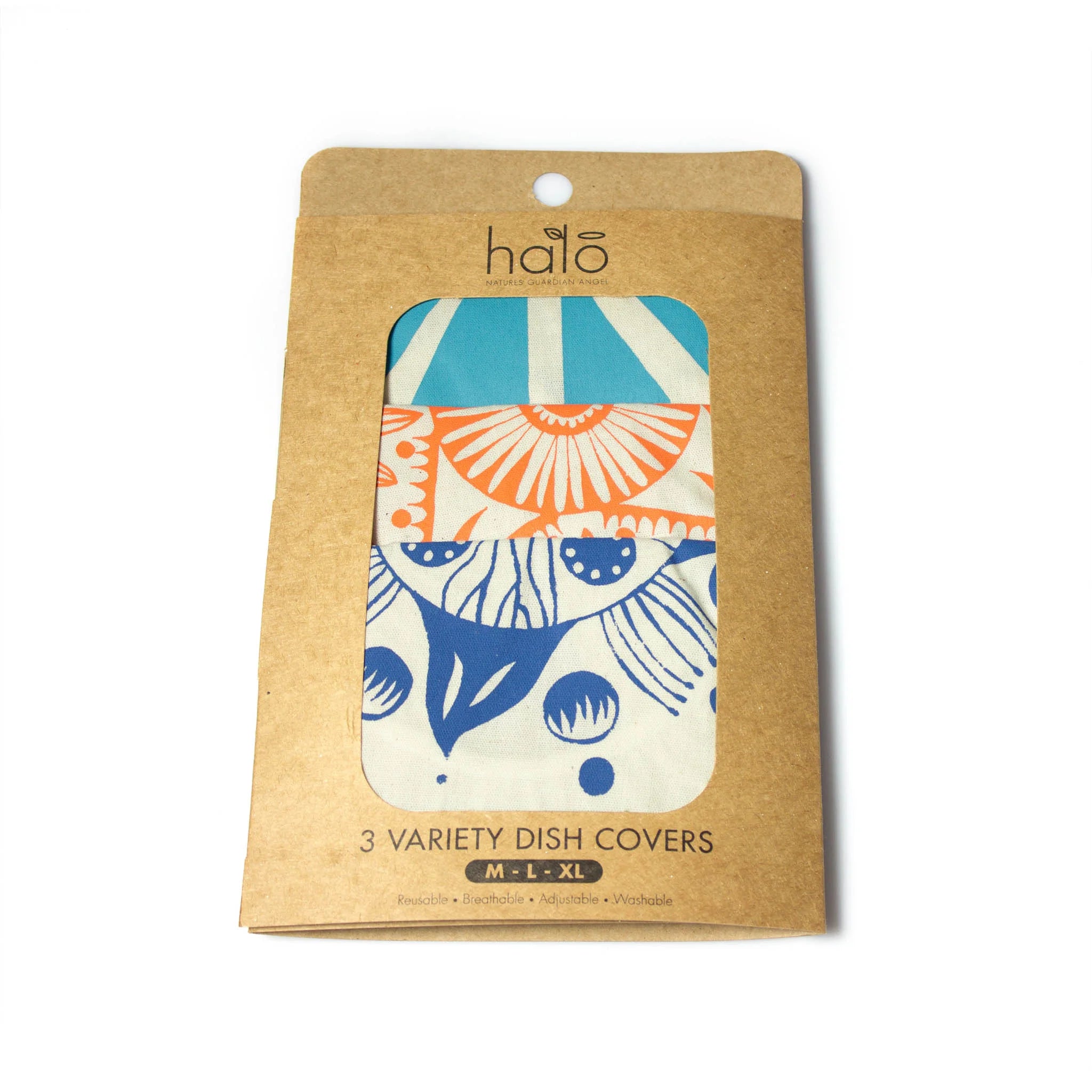 Halo "Aloe" Cotton Dish Covers (Large Set of 3)