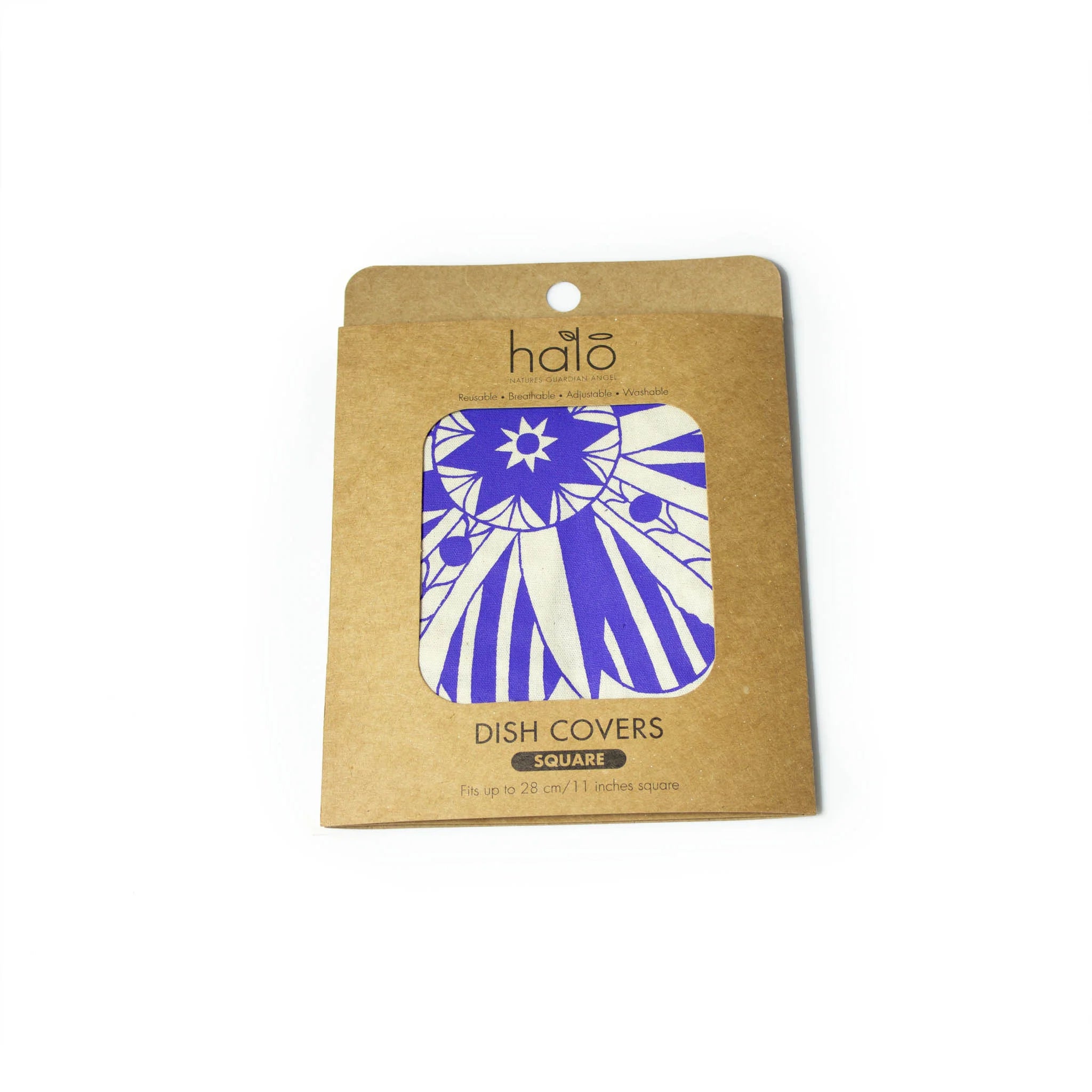 Halo "Aloe" Cotton Dish Covers (assorted sizes, round and square)