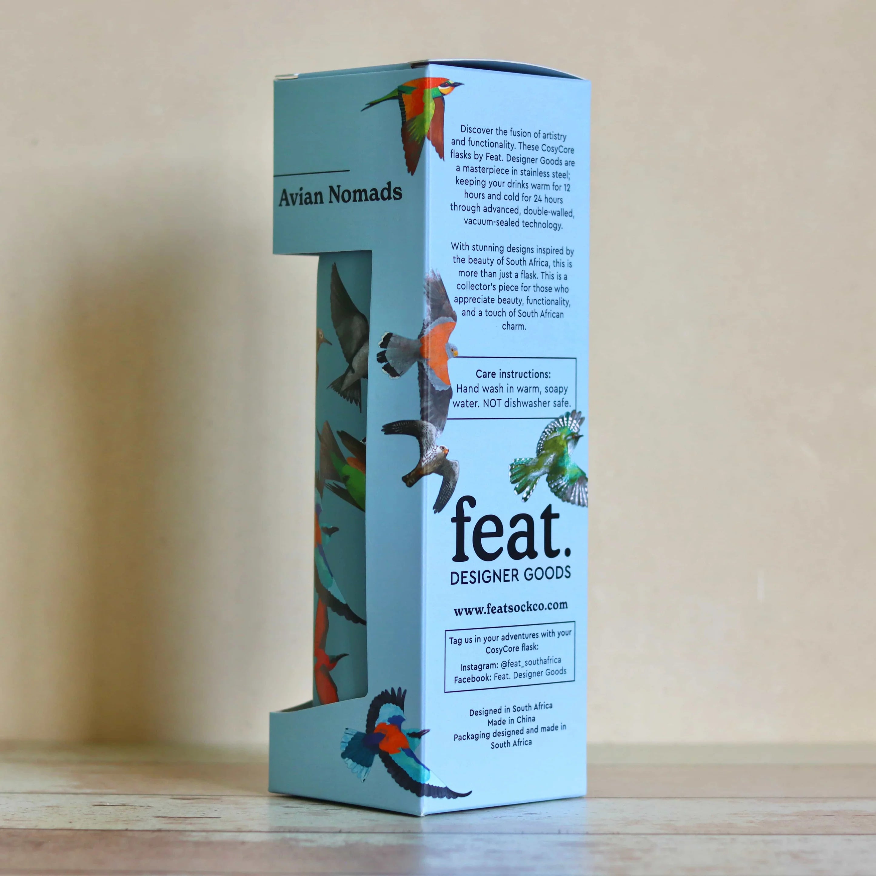 CosyCore Stainless Steel Flasks – Avian Nomads