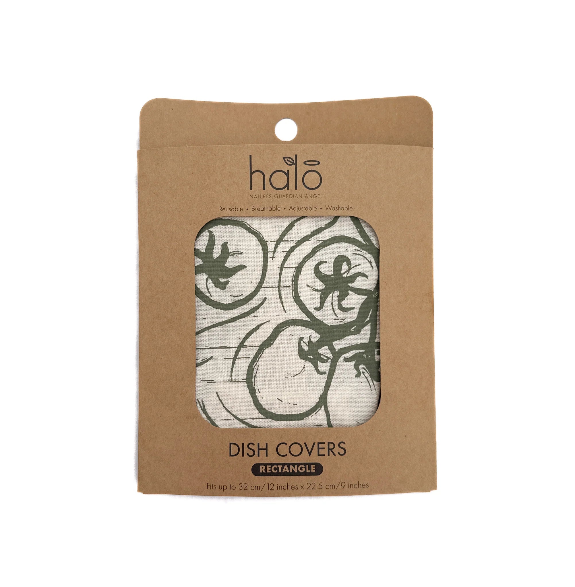 Halo "Farm to Table" Cotton Dish Covers and Tea Towel (assorted sizes)