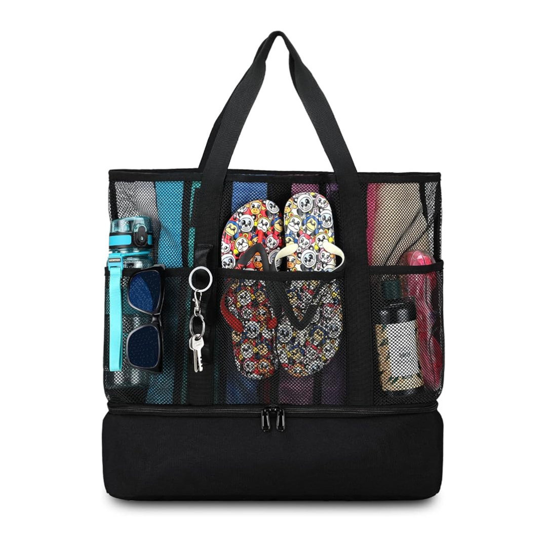 Beach Bag and Cooler Combo (assorted colours)