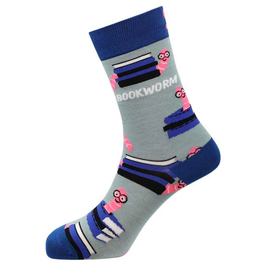 "Bookworm" Unisex Bamboo Socks
