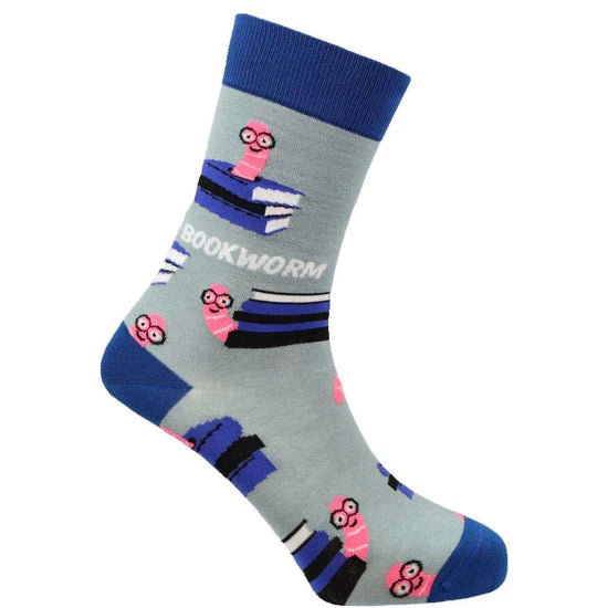 "Bookworm" Unisex Bamboo Socks