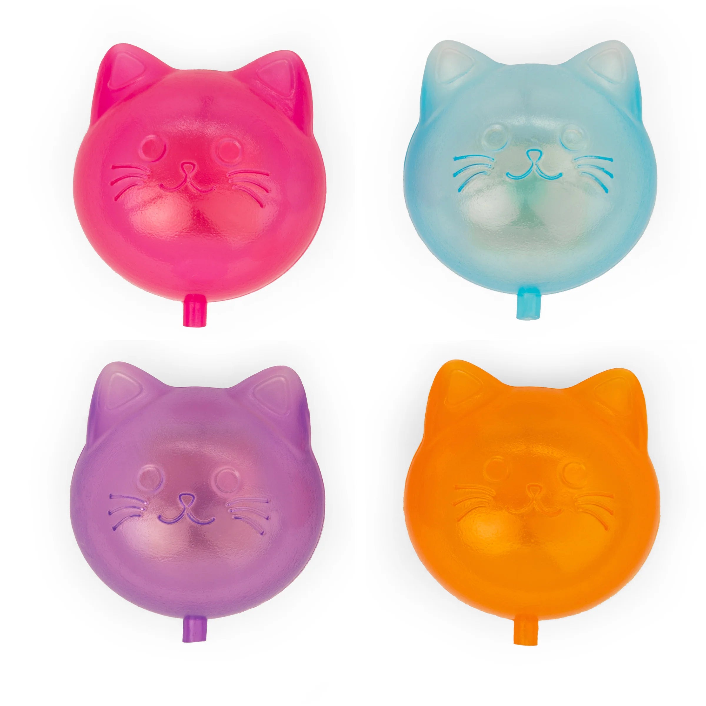 Reusable Cat-Shaped Ice Cubes (set of 24)