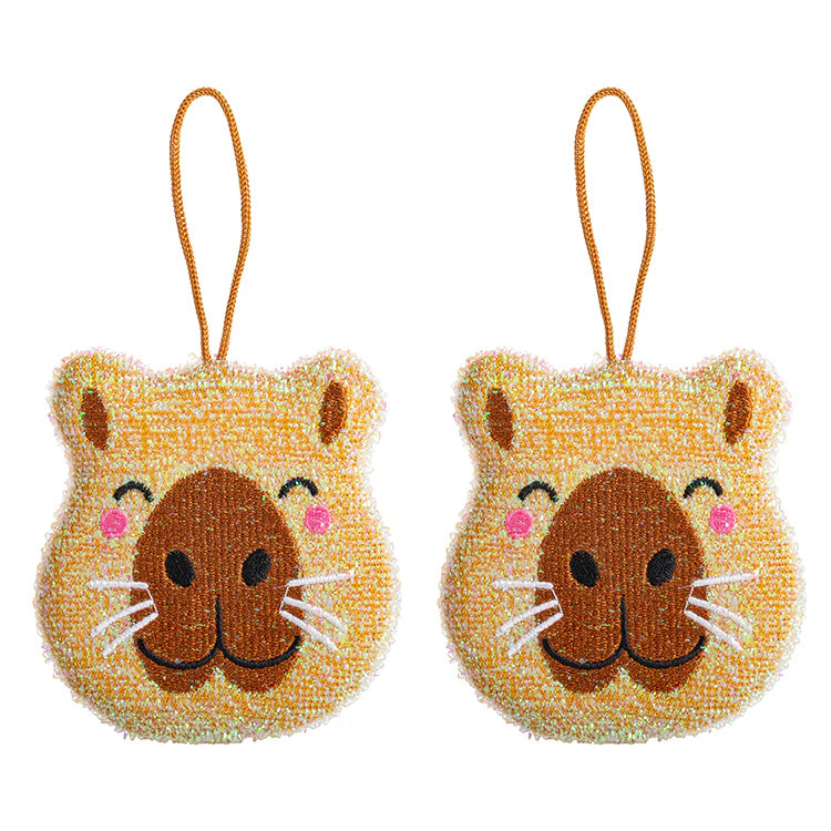 Capybara Scrub Sponges (set of 2)