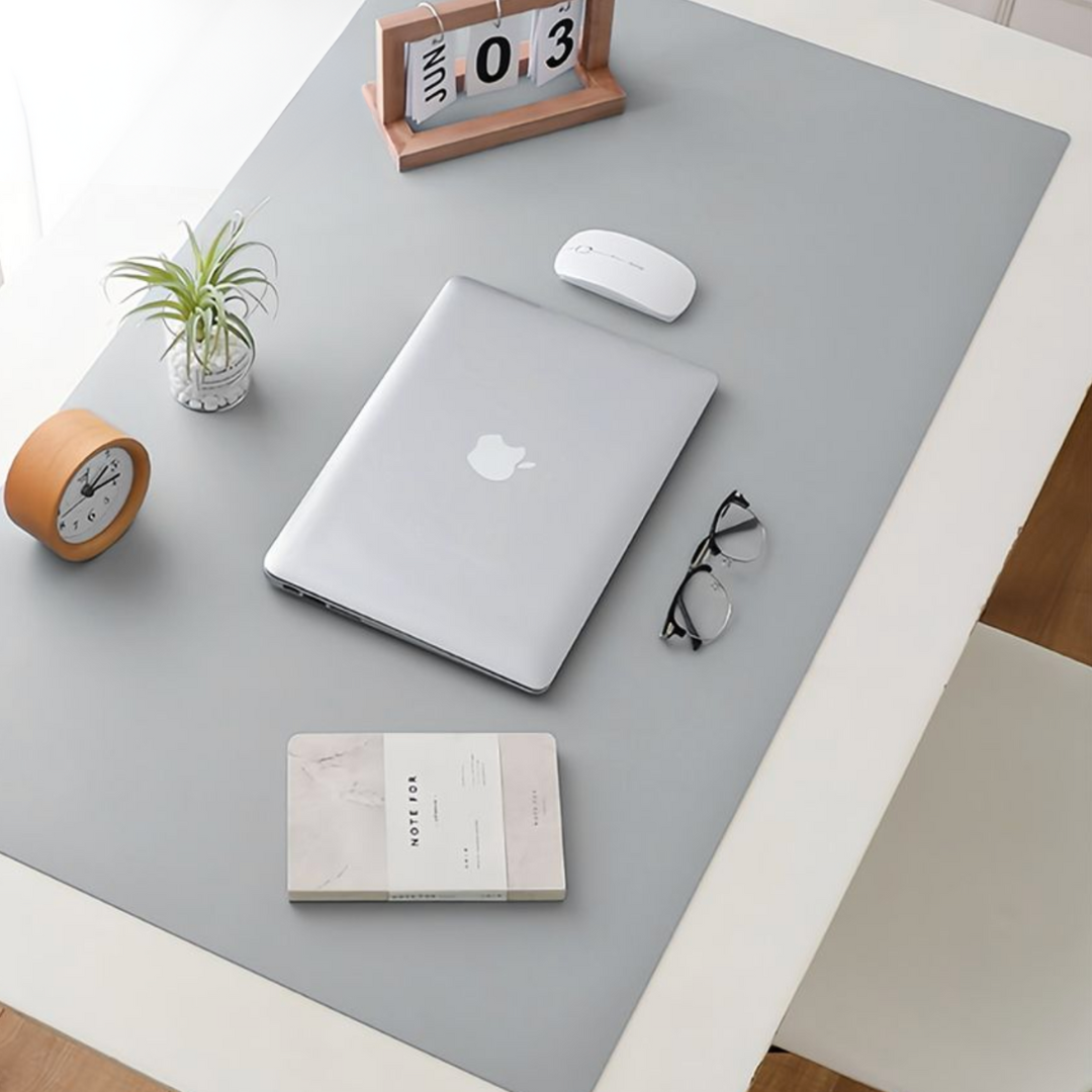 Non-Slip PU Leather Desk Mat (assorted colours)