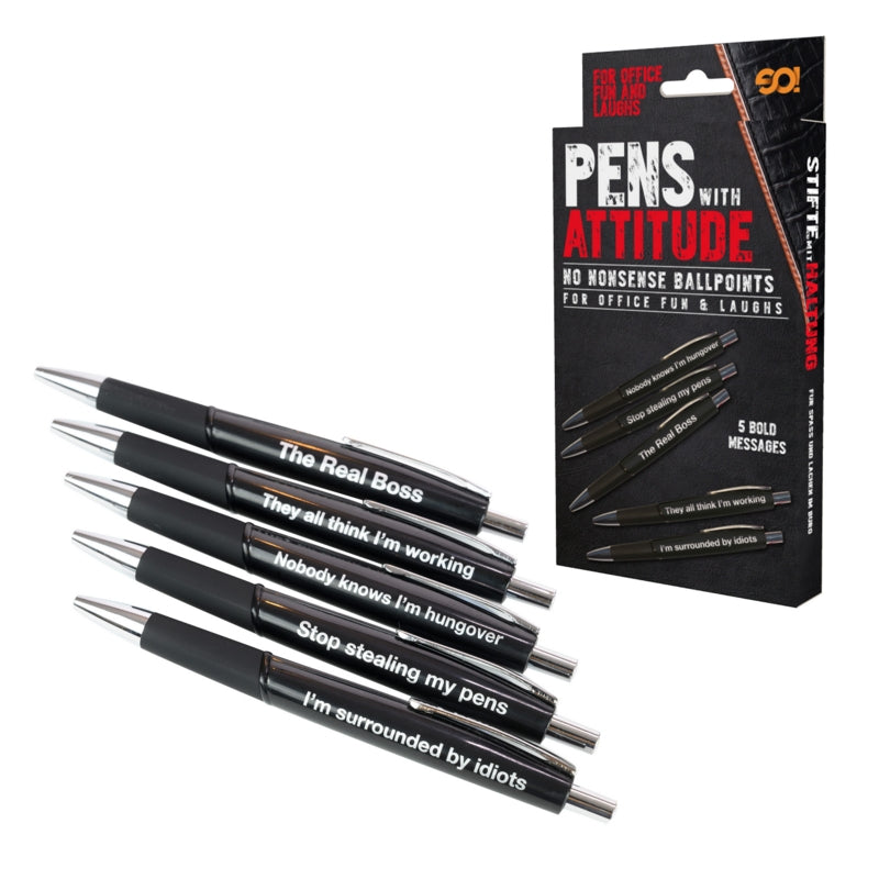 Pens with Attitude