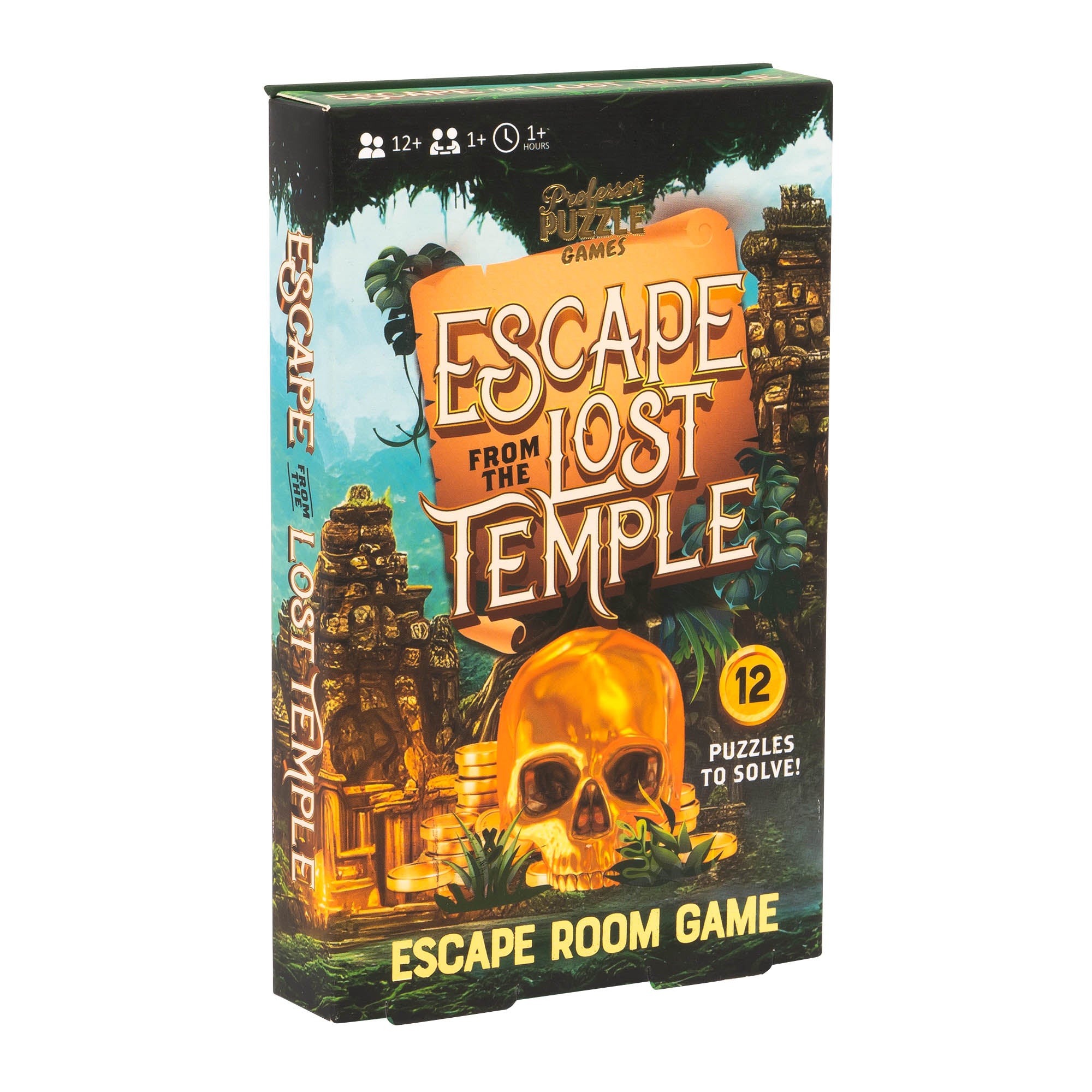 "Escape from the Lost Temple" Escape Room Mini-Game