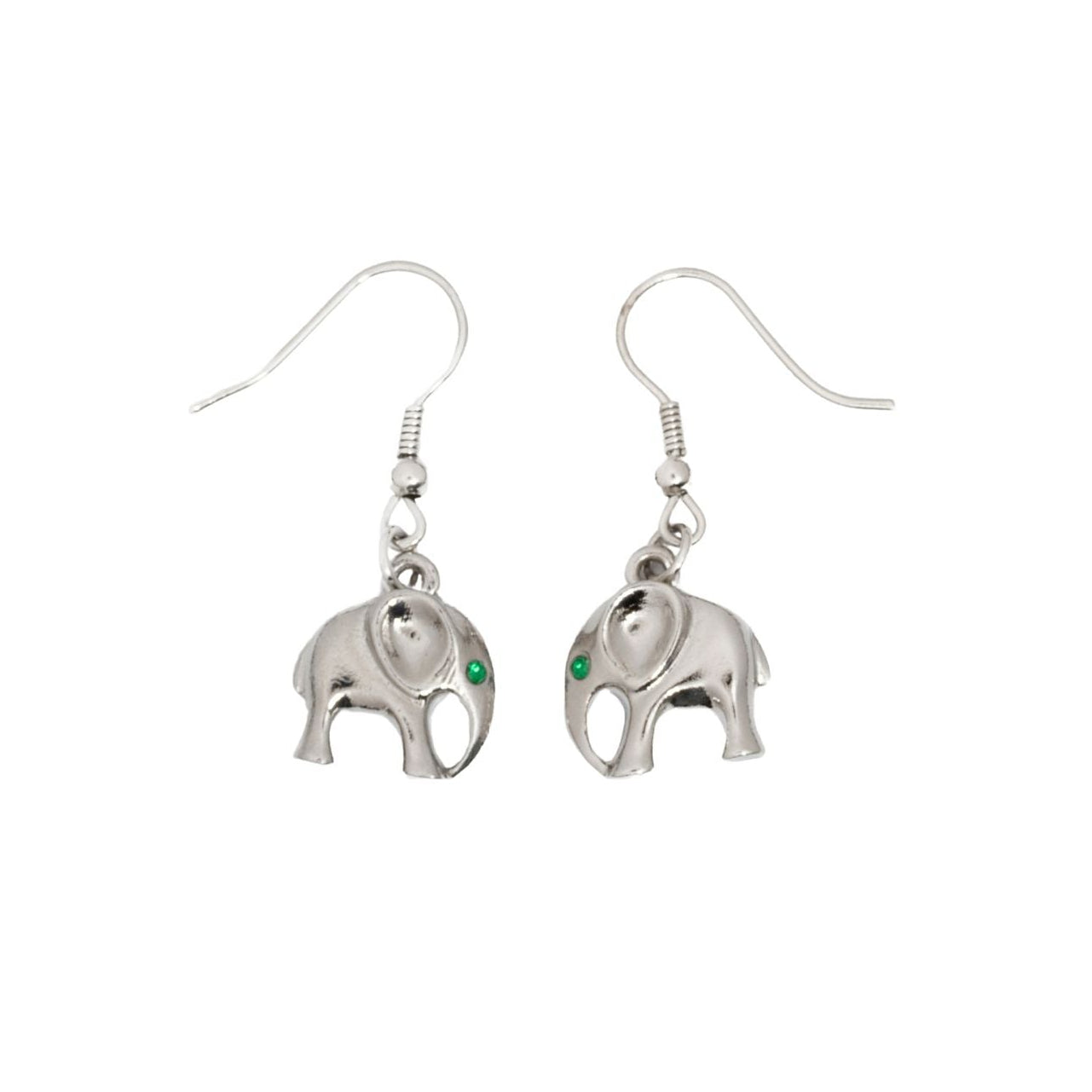 The Ele Africa Collection: Elephant Drop Earrings (stainless steel)