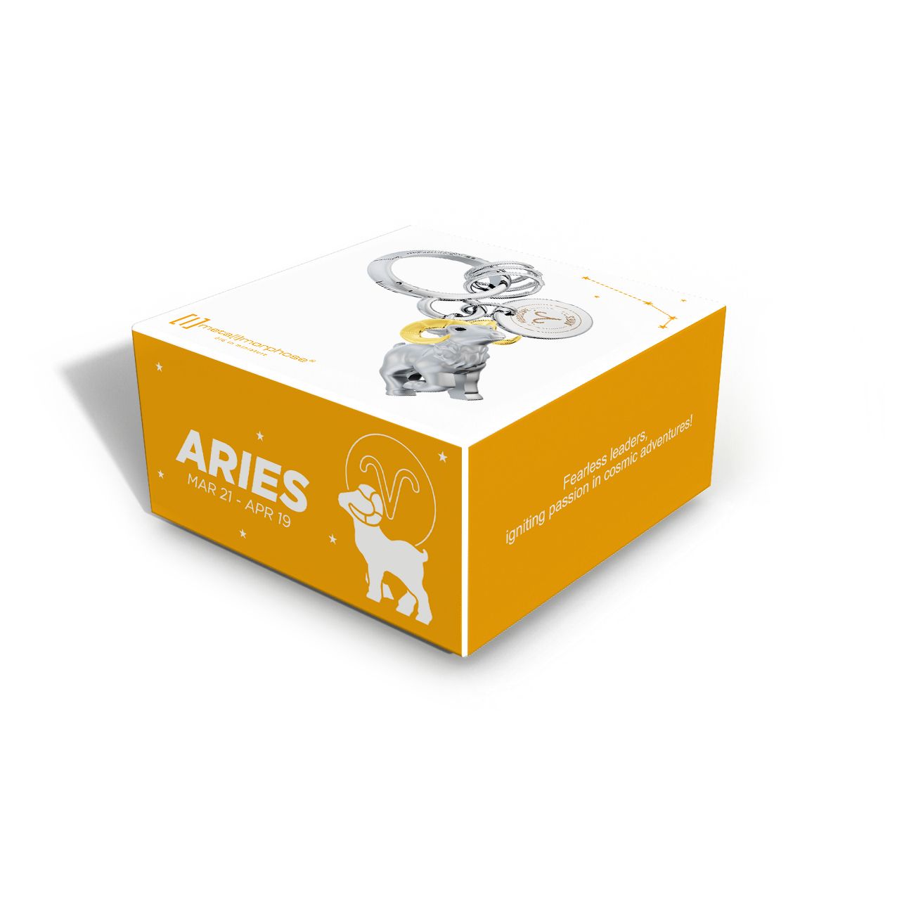 Zodiac Premium Metal Bag Charms