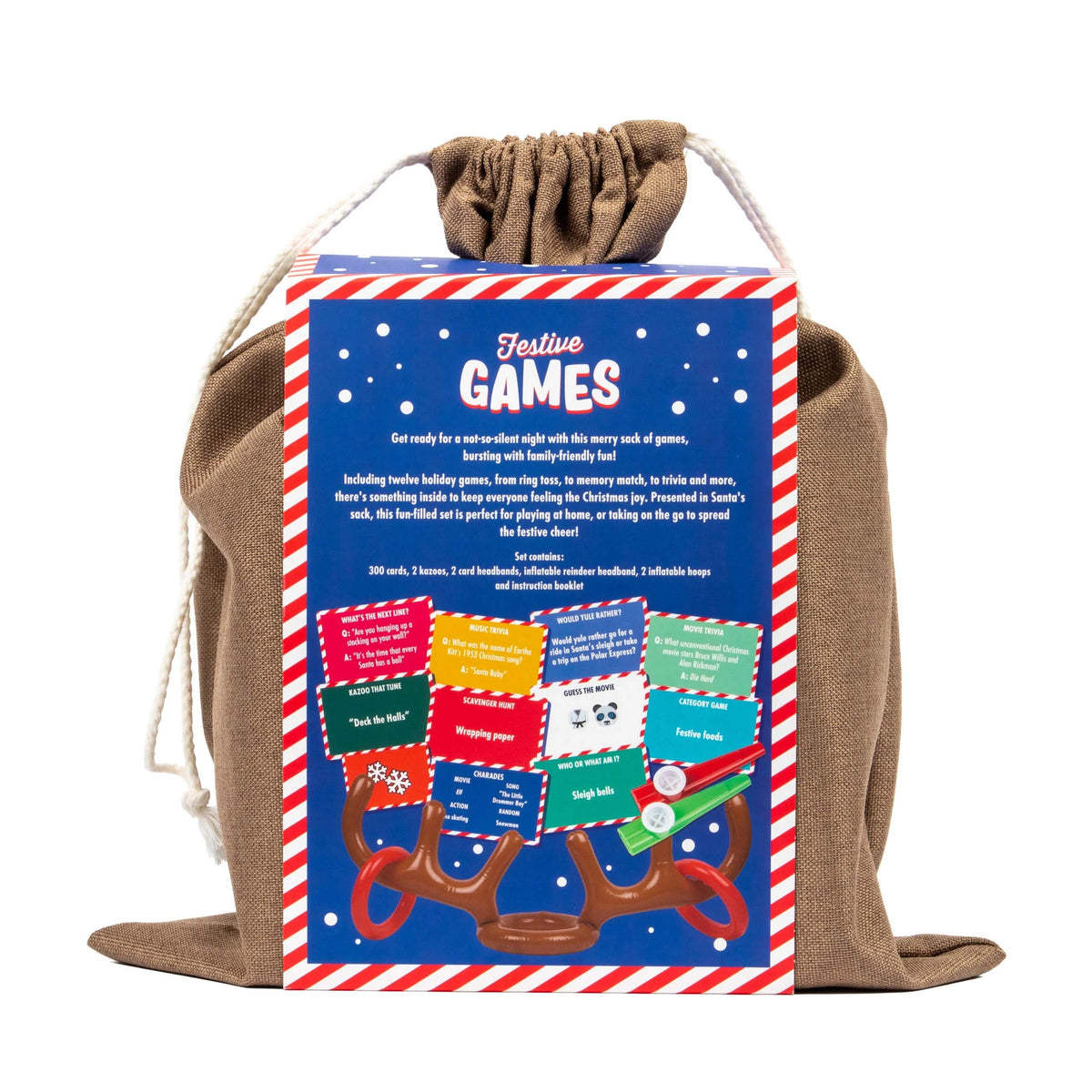Festive Family Games (includes 12 Christmas-themed games)