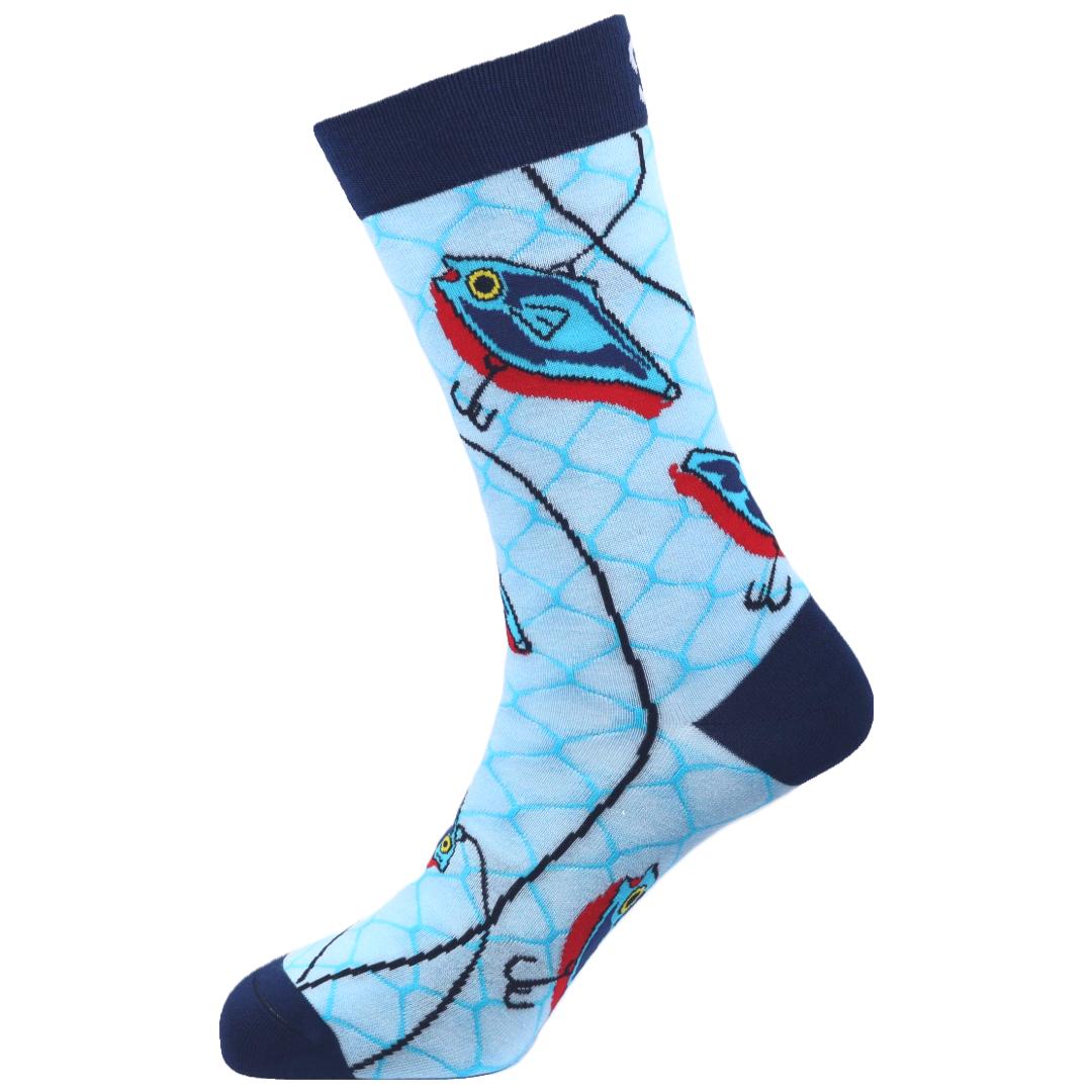 Men's "Gone Fishing" Bamboo Socks