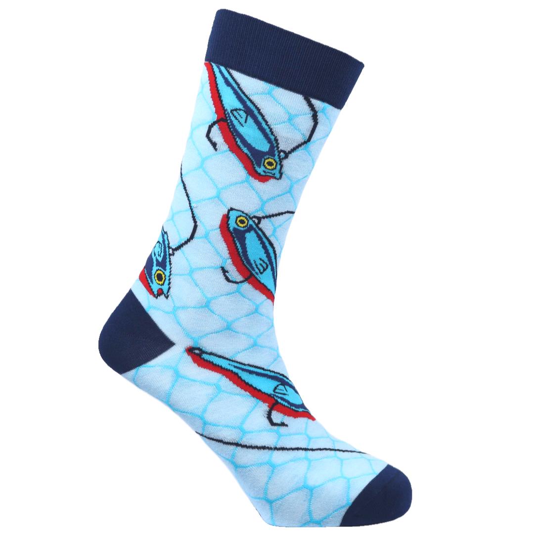 Men's "Gone Fishing" Bamboo Socks