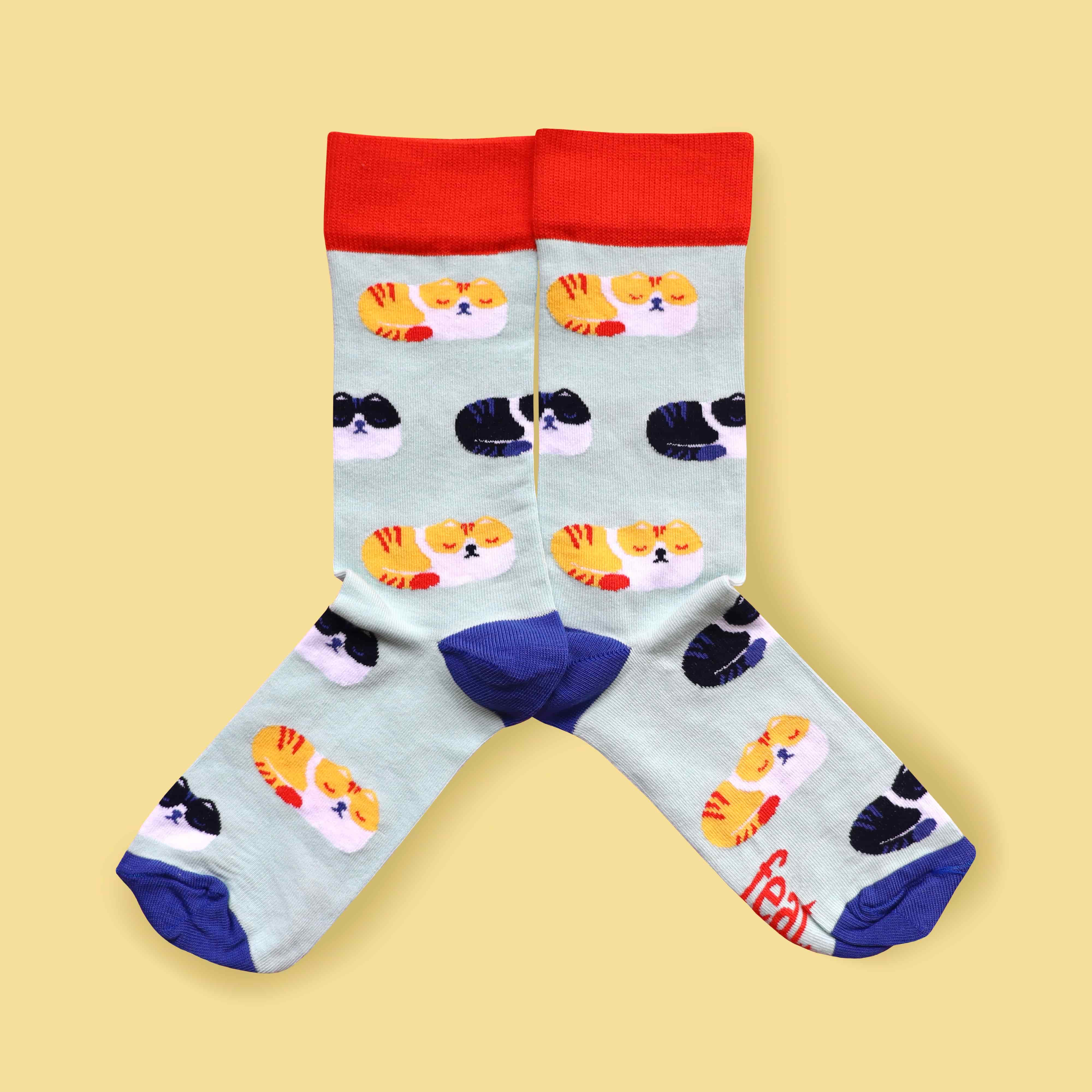 Grumpy Cat Socks (His & Hers sizes)