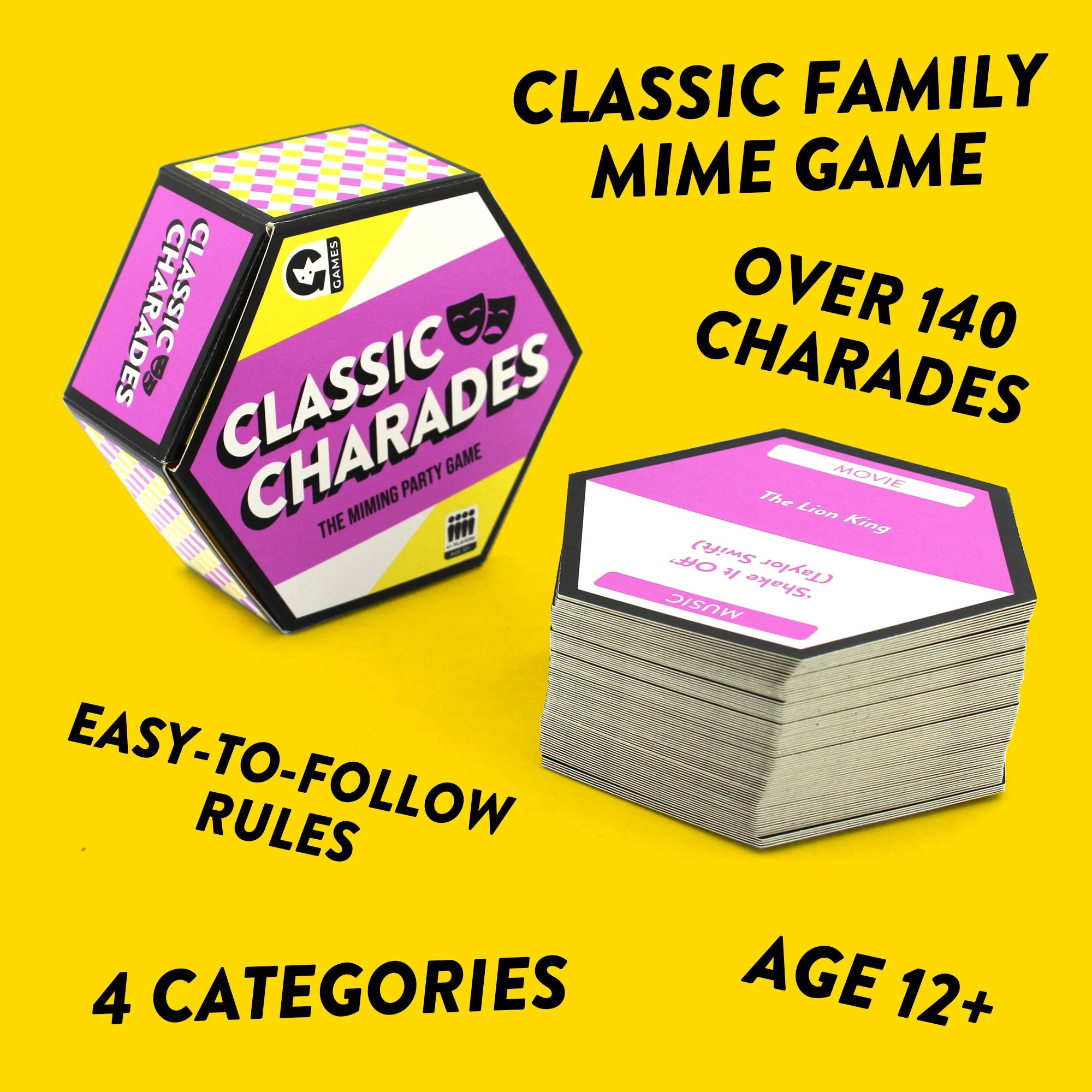 Classic Charades Party Game