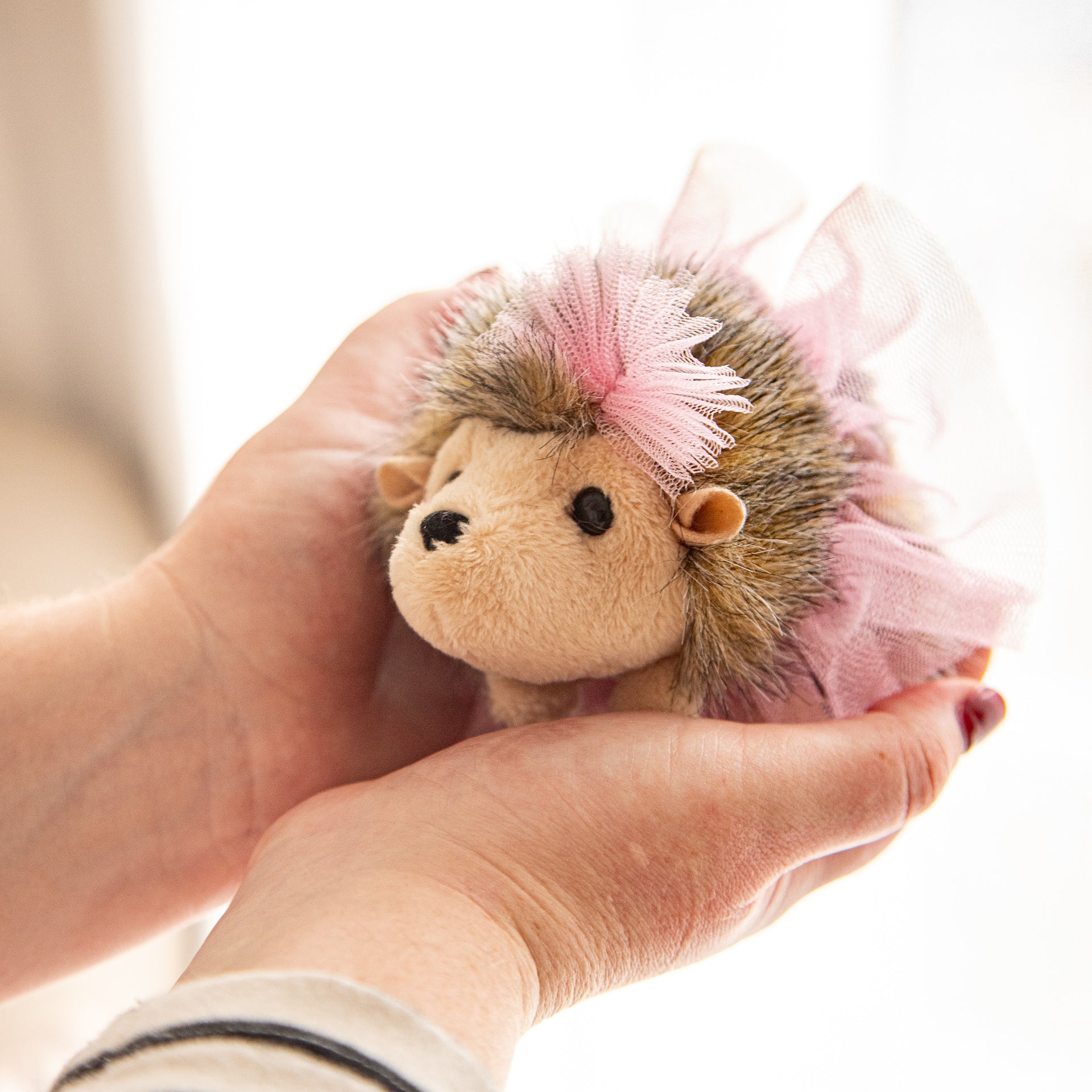 Pink Swirl the Ballerina Hedgehog Deluxe Plush Toy