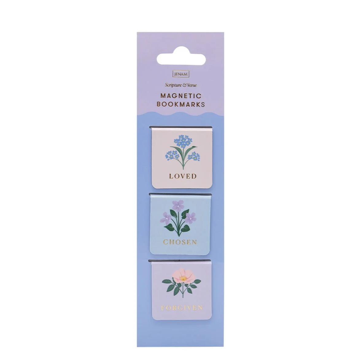 Scripture & Verse Magnetic Bookmarks (set of 3)