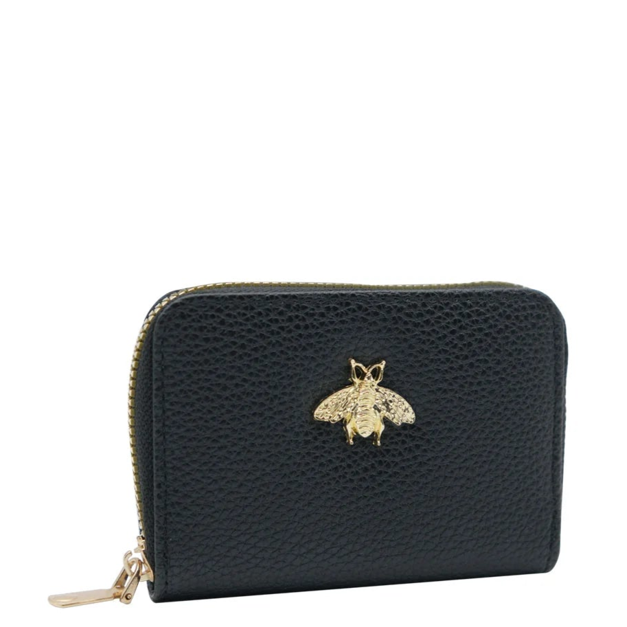 Little Bee PU Leather Card Holder