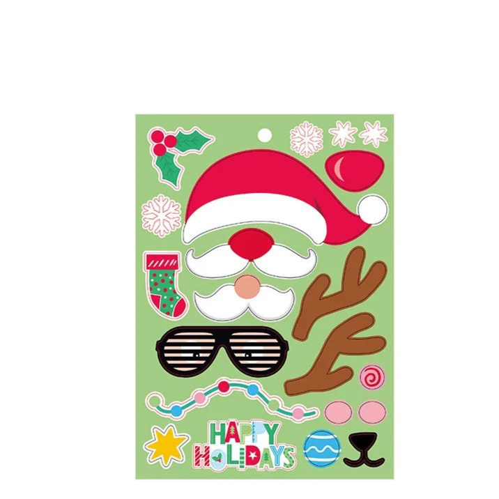 Christmas Characters "Create-a-Face" Sticker Pad