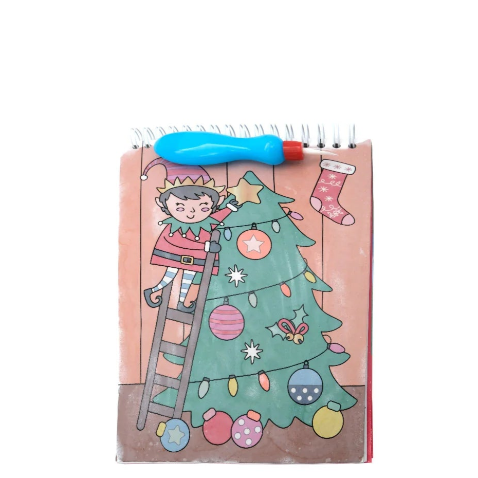 Christmas "Water Magic" Reusable Colouring Pad
