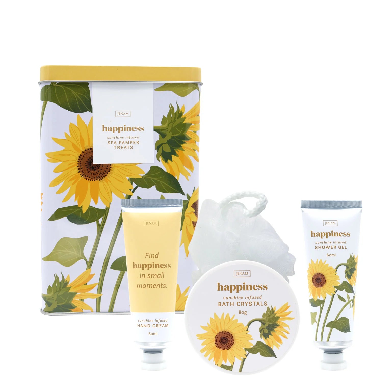 Sunflower Spa Pamper Treats in a Tin