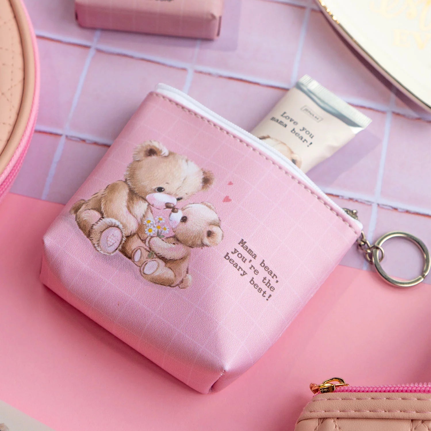 Mama Bear Handbag Duo Gift Set