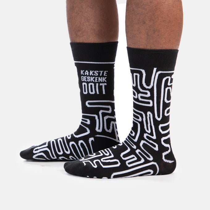“Kakste Geskenk Ooit” Socks