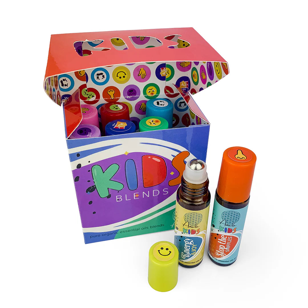 Kids' Aromatherapy Essential Oil Blend Rollers (assorted)