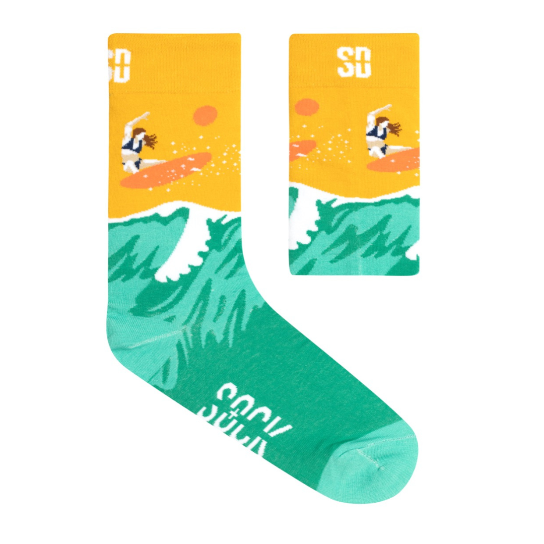 Kowabunga Surf Socks