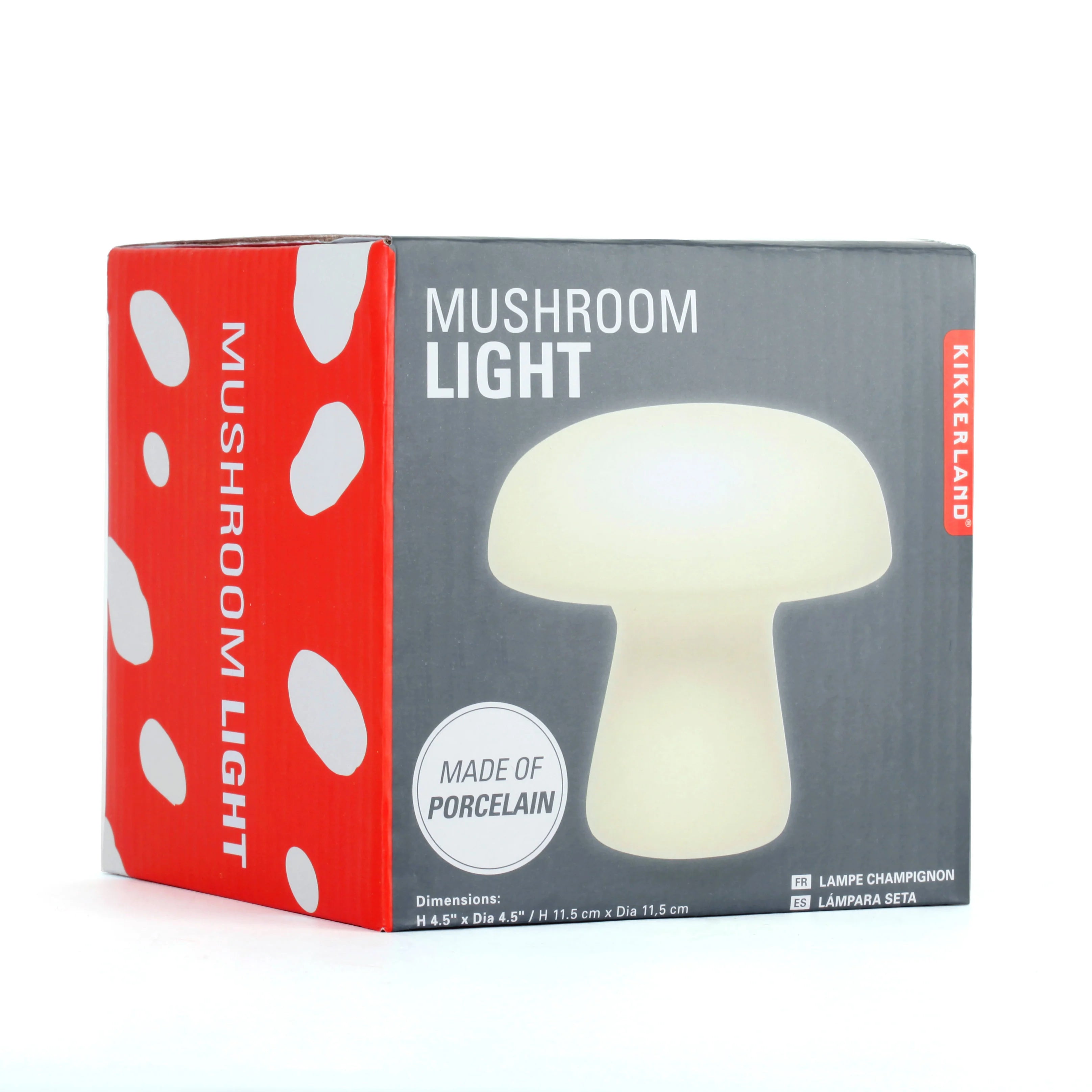 Porcelain Mushroom Light (Small or Large)