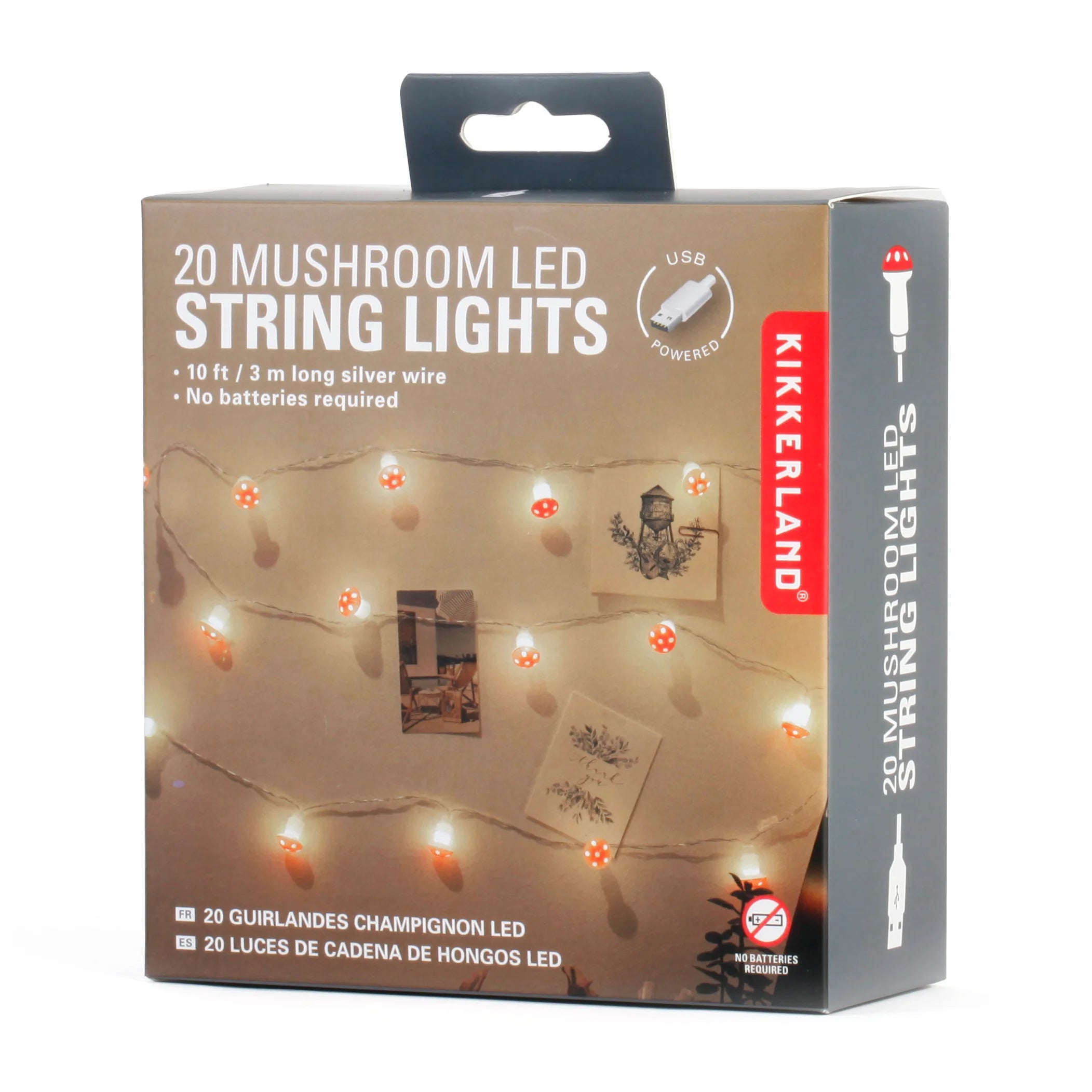 Mushroom LED String Lights