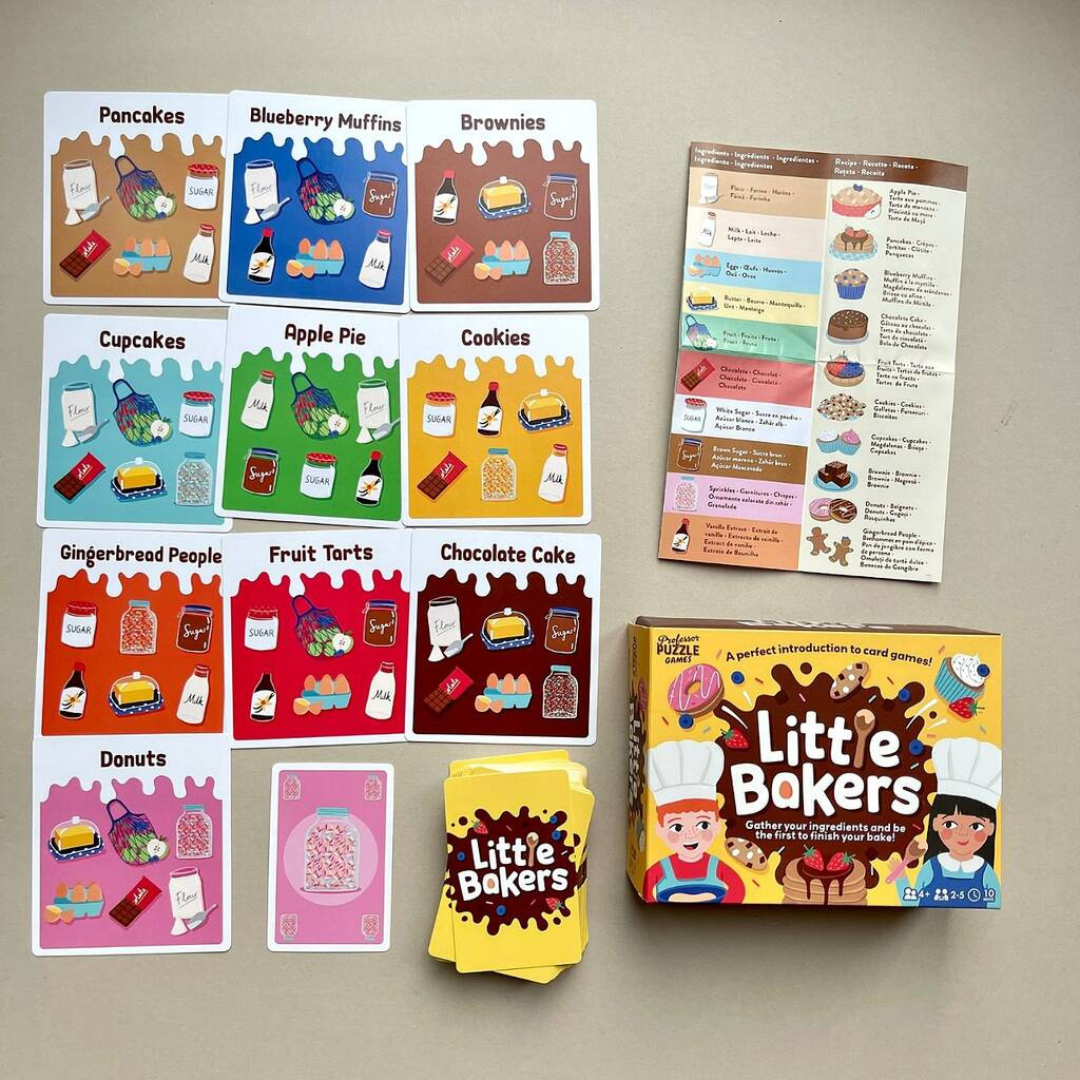 "Little Bakers" Kids' Card Game