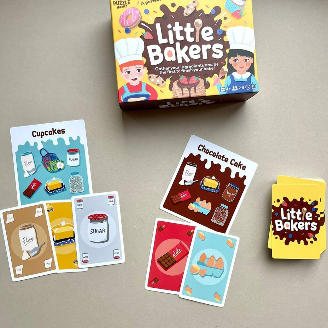 "Little Bakers" Kids' Card Game