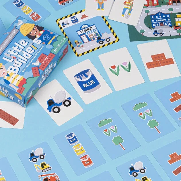 "Little Builders" Kids' Card Game