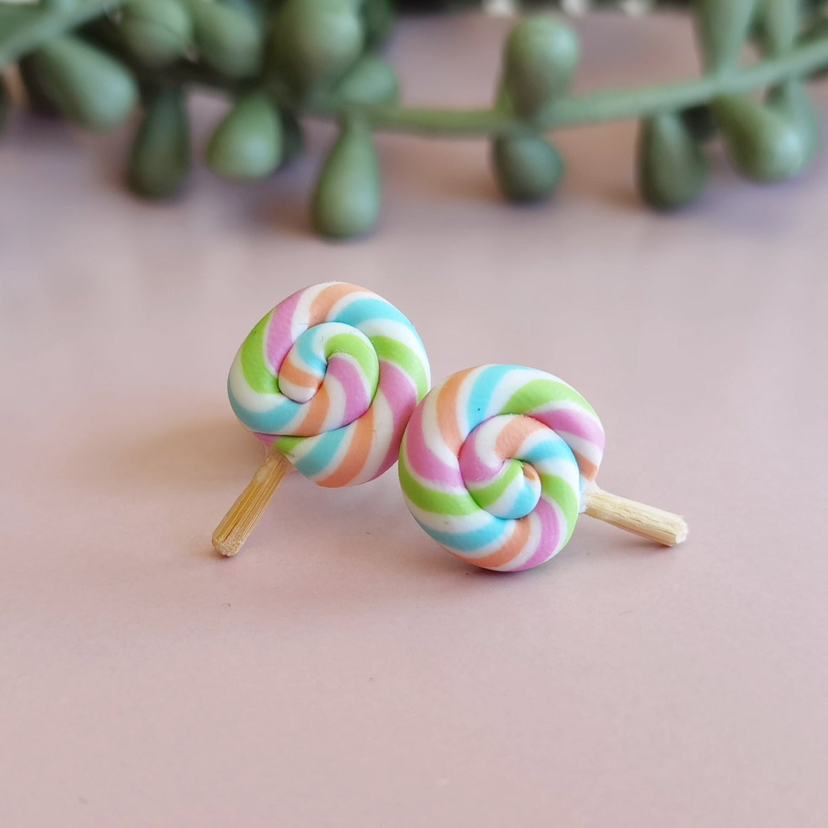 Lollipop Stud Earrings