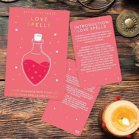 Love Spells Novelty Card Pack
