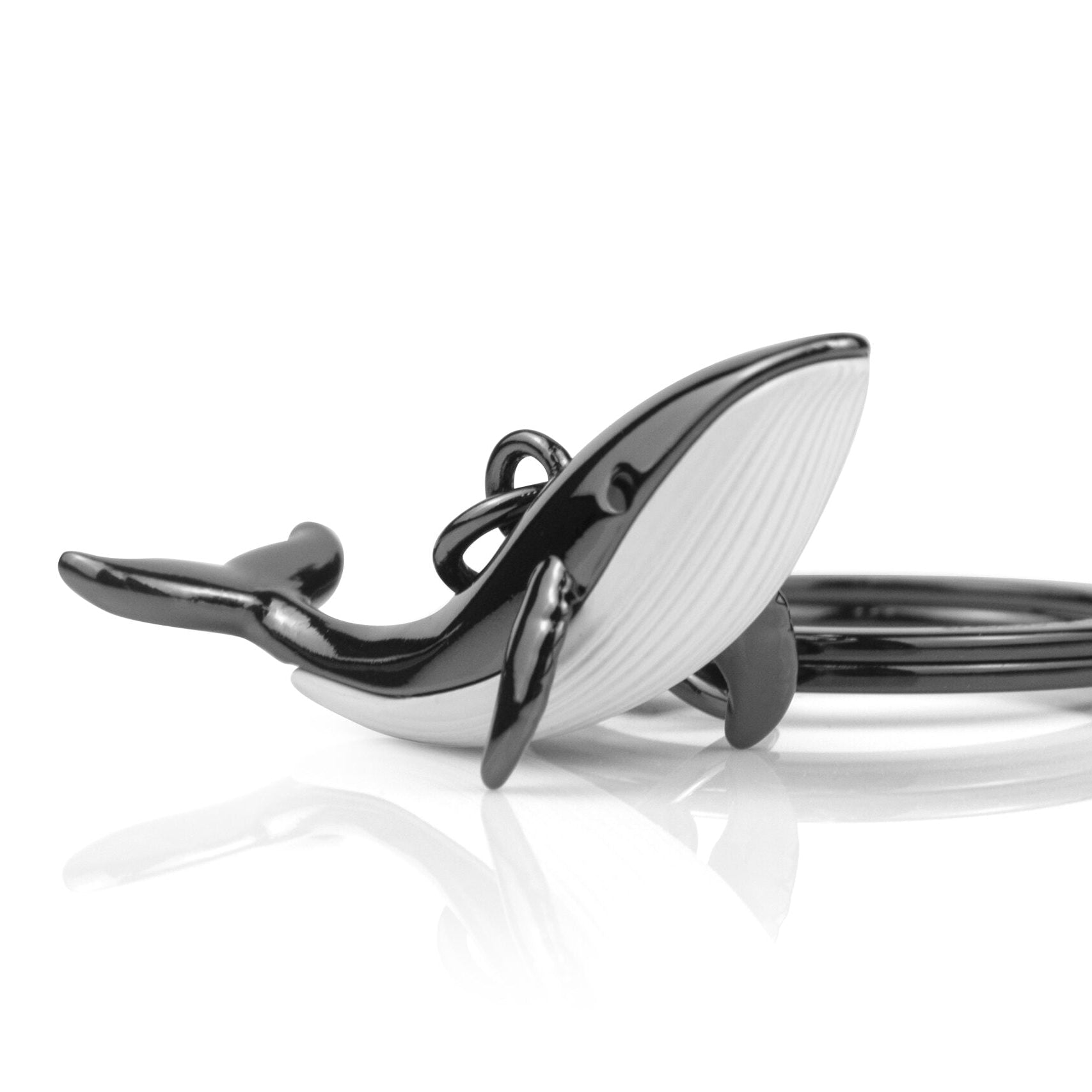 Whale Premium Metal Keyring