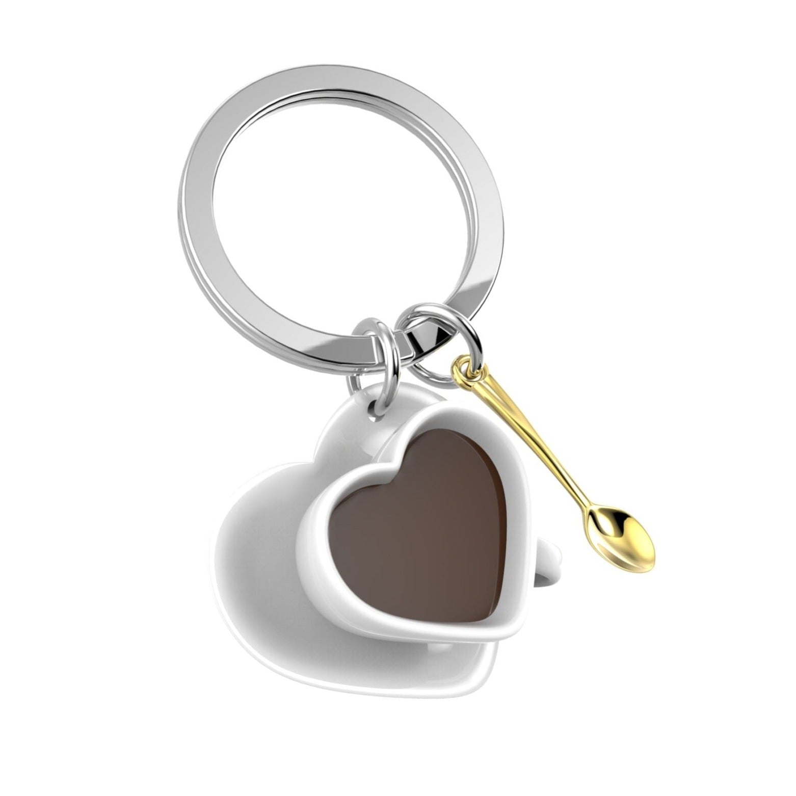 Coffee Lover's Premium Keyring