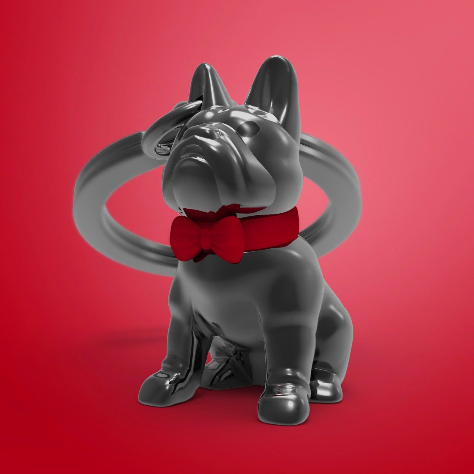 Bulldog Premium Keyring