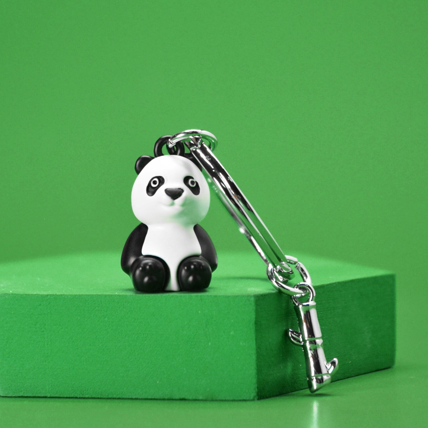 Panda Premium Metal Keyring