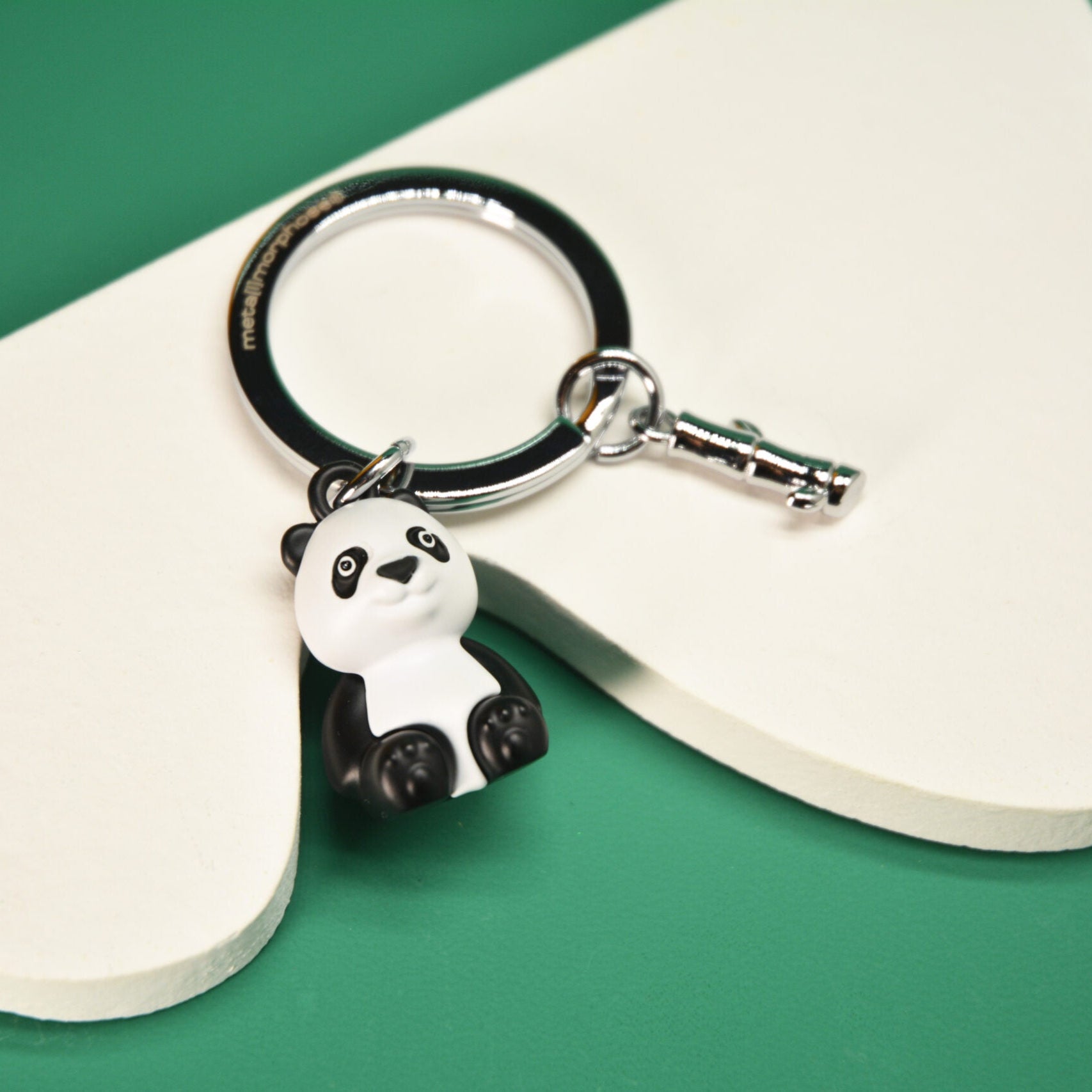 Panda Premium Metal Keyring