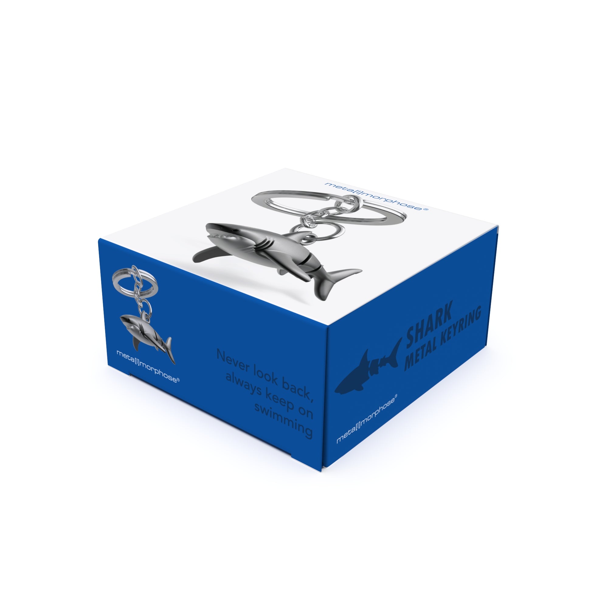 Shark Premium Metal Keyring