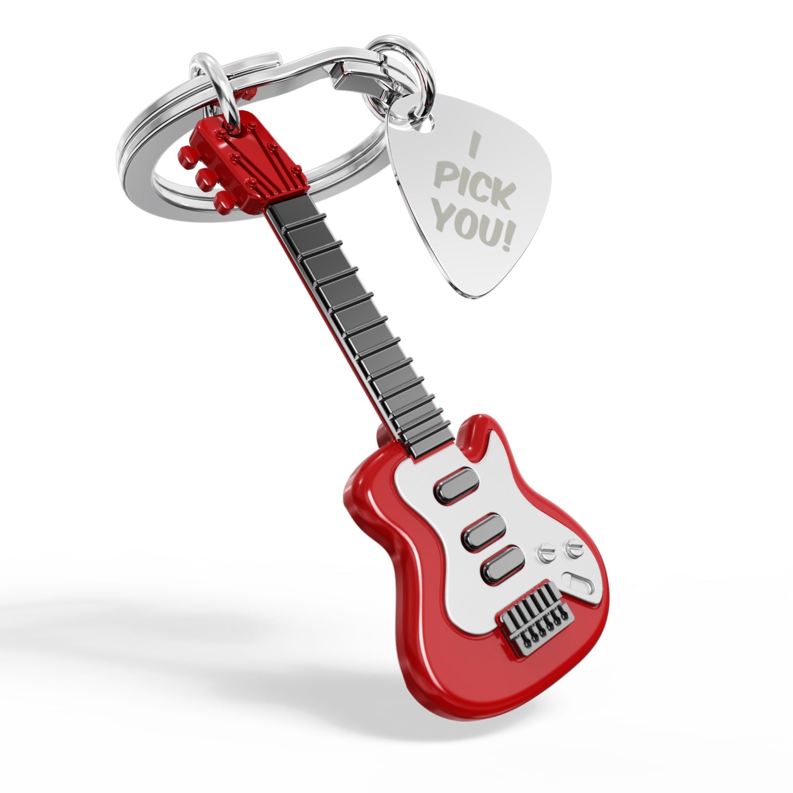 Guitar Premium Metal Keyring