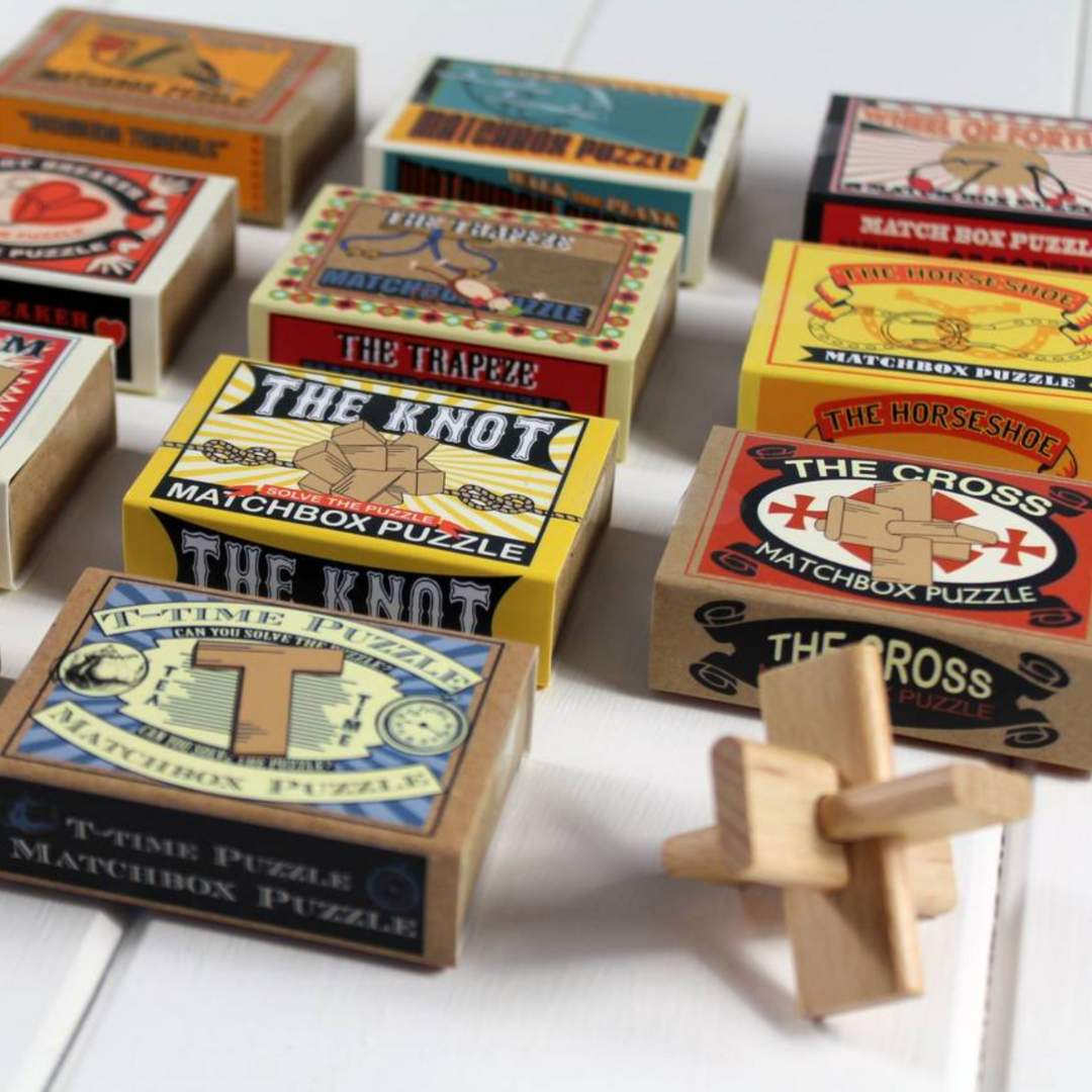 Matchbox Mini Brainteaser Puzzles