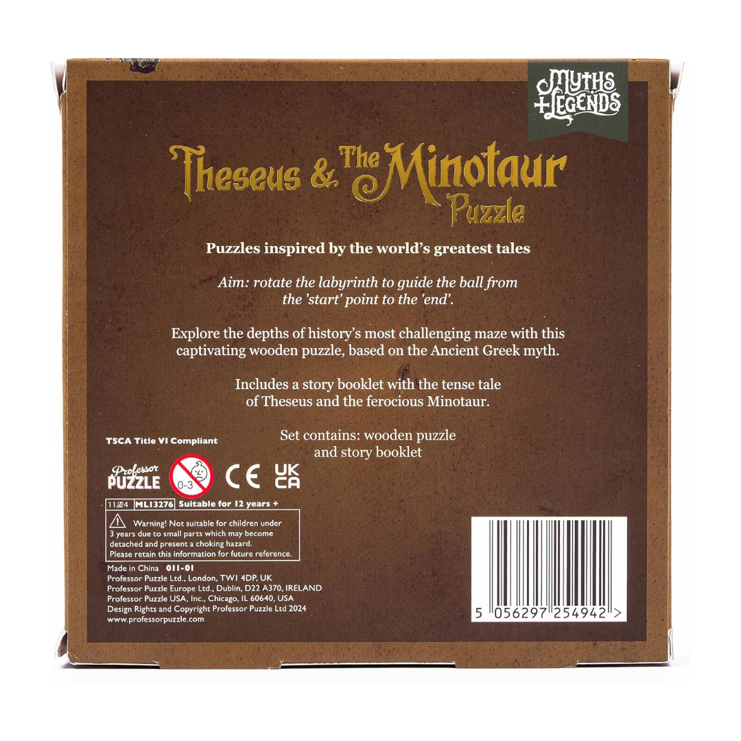 Myths & Legends Puzzle Collection: Theseus and the Minotaur Labyrinth Puzzle