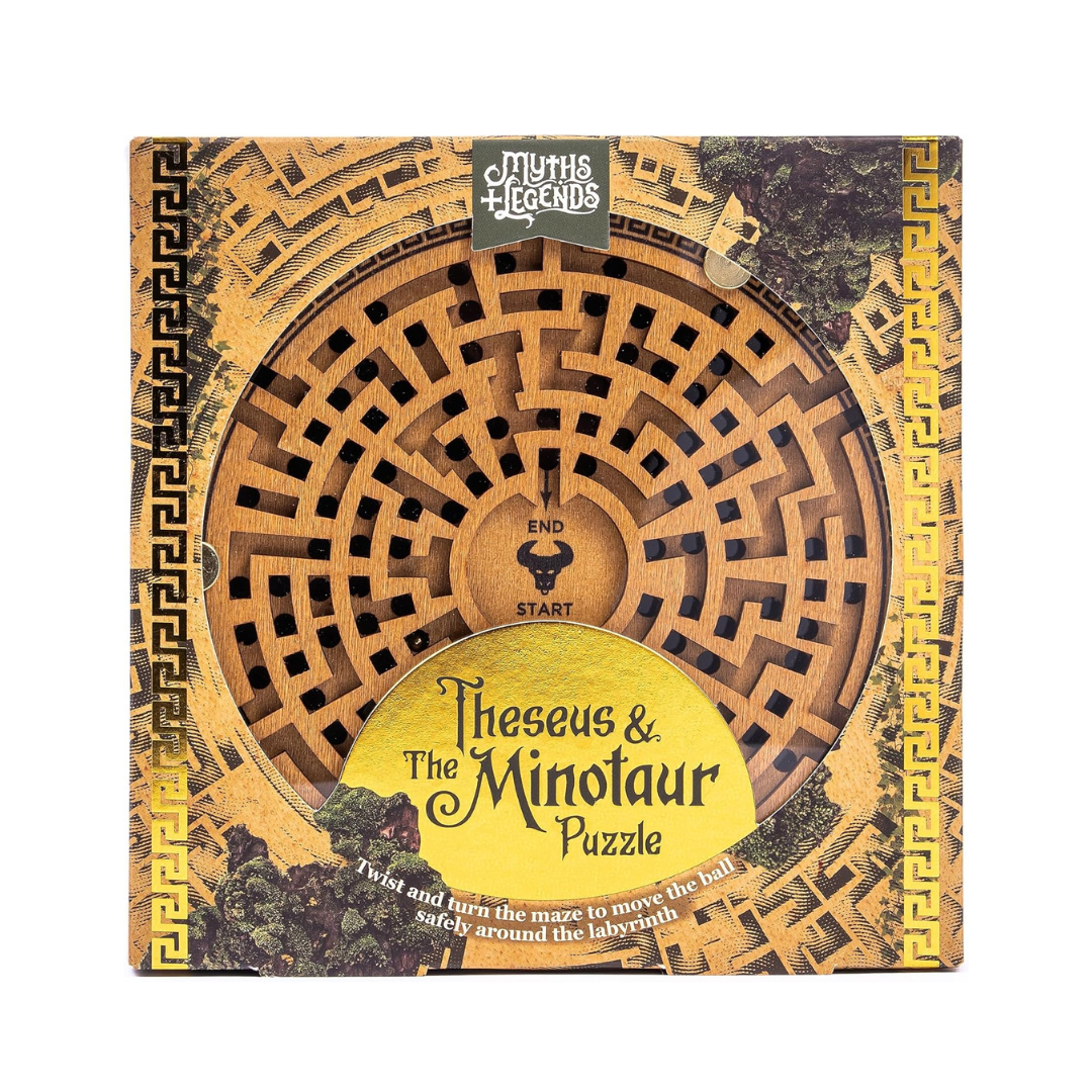 Myths & Legends Puzzle Collection: Theseus and the Minotaur Labyrinth Puzzle