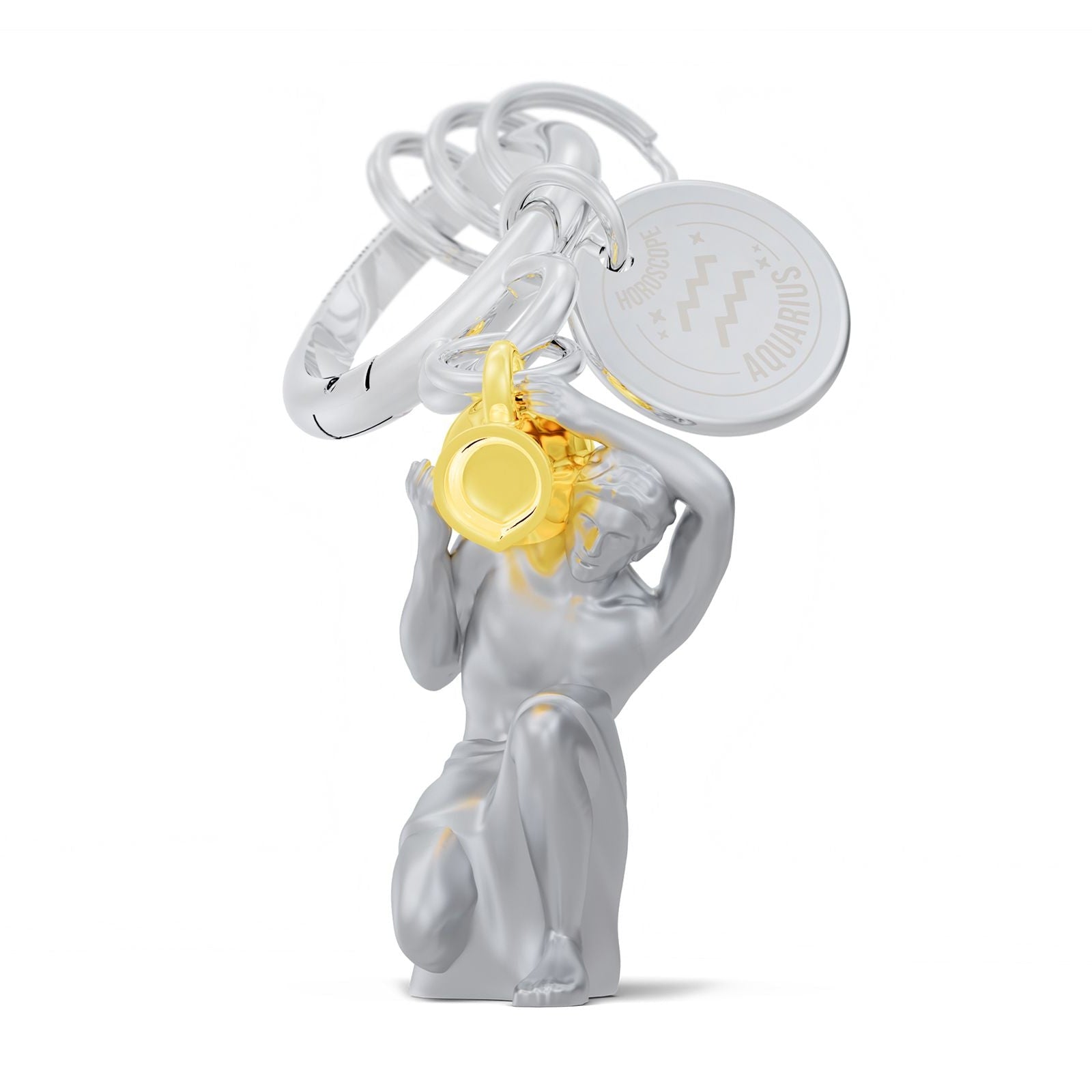 Zodiac Premium Metal Bag Charms