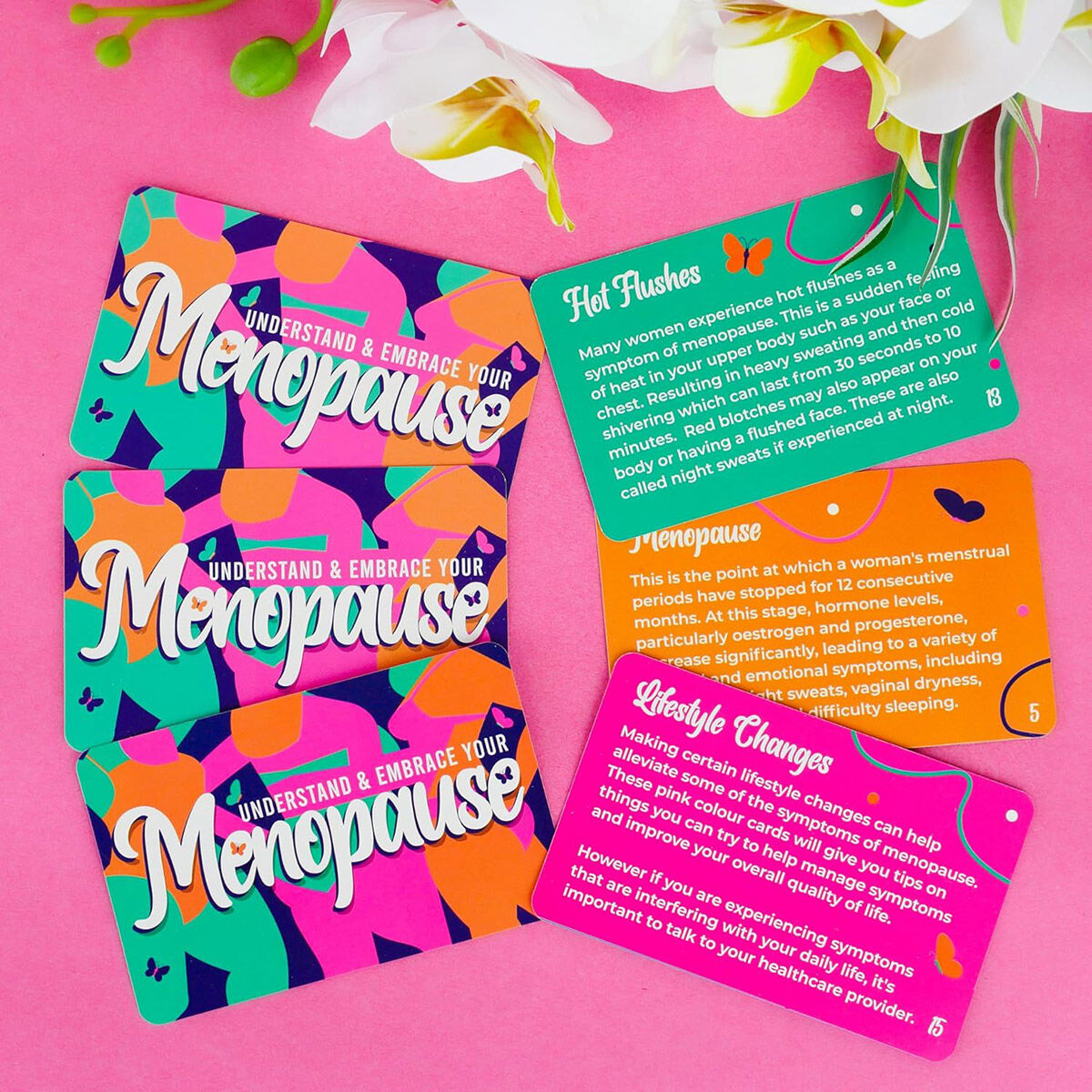 “Understand and Embrace Your Menopause” Card Pack