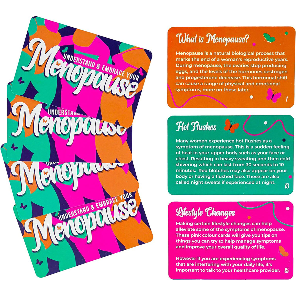 “Understand and Embrace Your Menopause” Card Pack